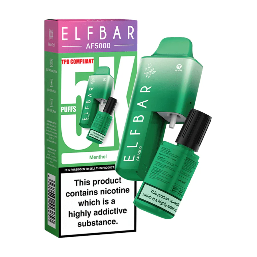 Menthol by Elf Bar AF5000 Disposable Pod Kit