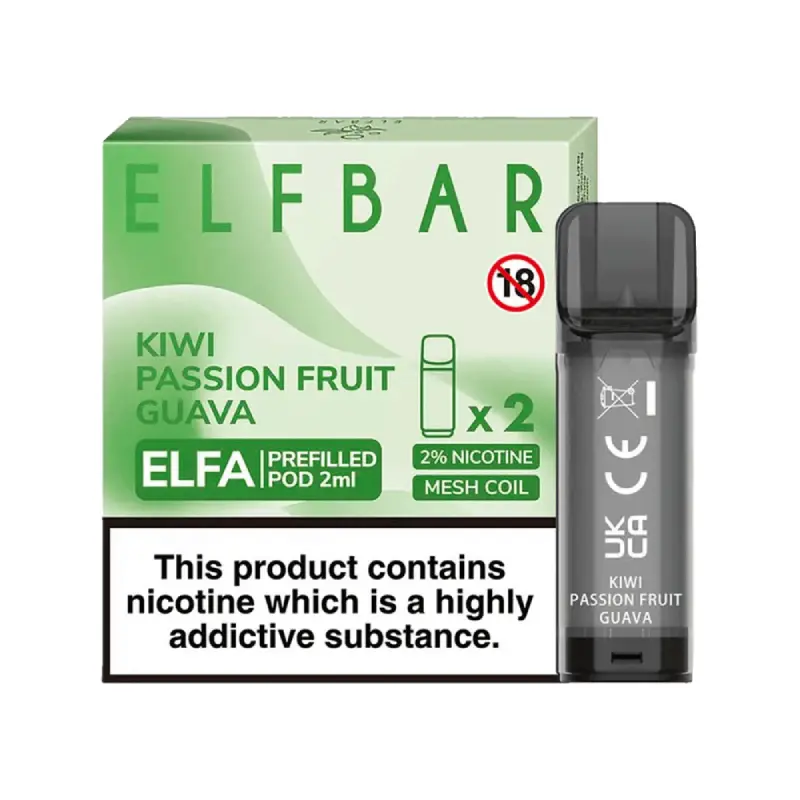 ELF BAR ELFA PRE-FILLED PODS (PACK OF 2)