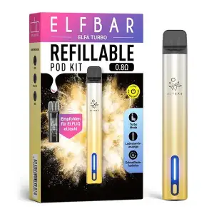 Elfa Turbo Refillable Pod Kit