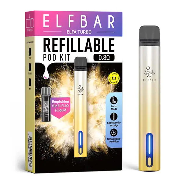 Elfliq Elfa Turbo Refillable Vape Kit