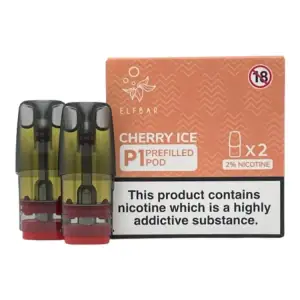 Elf Bar Mate P1 Prefilled E-Liquid Pods (Pack of 2) - Cherry Ice