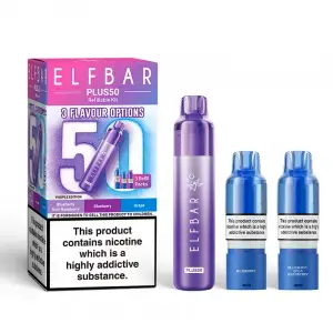 Purple Edition Elf Bar Plus 50 Vape Kit