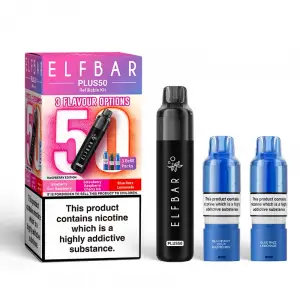 Raspberry Edition Elf Bar Plus 50 Vape Kit