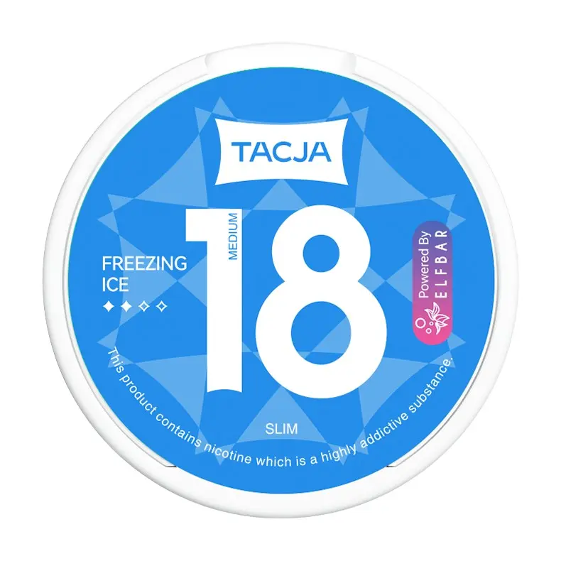  Freezing Ice - Frozen Taste | Elfbar Tacja Nicotine Pouches 