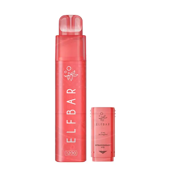 Strawberry Edition by Elf Bar 1200 Prefilled Pod Vape Kit