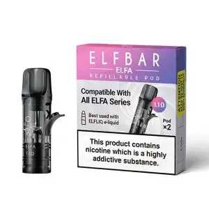 Elfbar Elfa Refillable Empty Pod | Pack of 2
