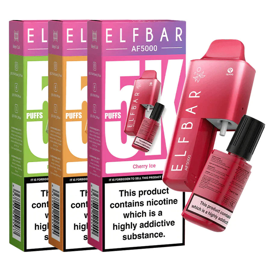 Elf Bar AF5000 Disposable Pod Kit - Berry Medley | Vape and Go