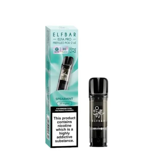 Spearmint Elf bar Elfa Pro Prefilled Pod