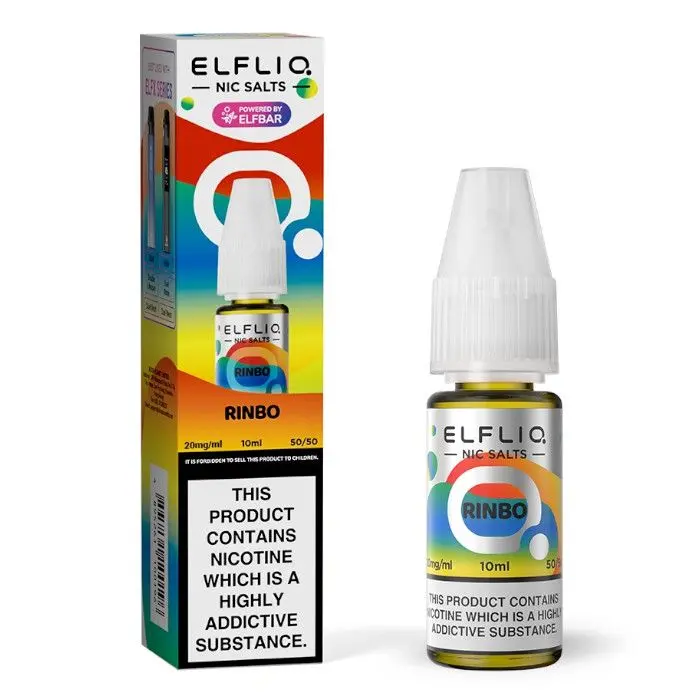 Rinbo Nic Salt E-Liquid by Elf Bar Elfliq Salts 10ml