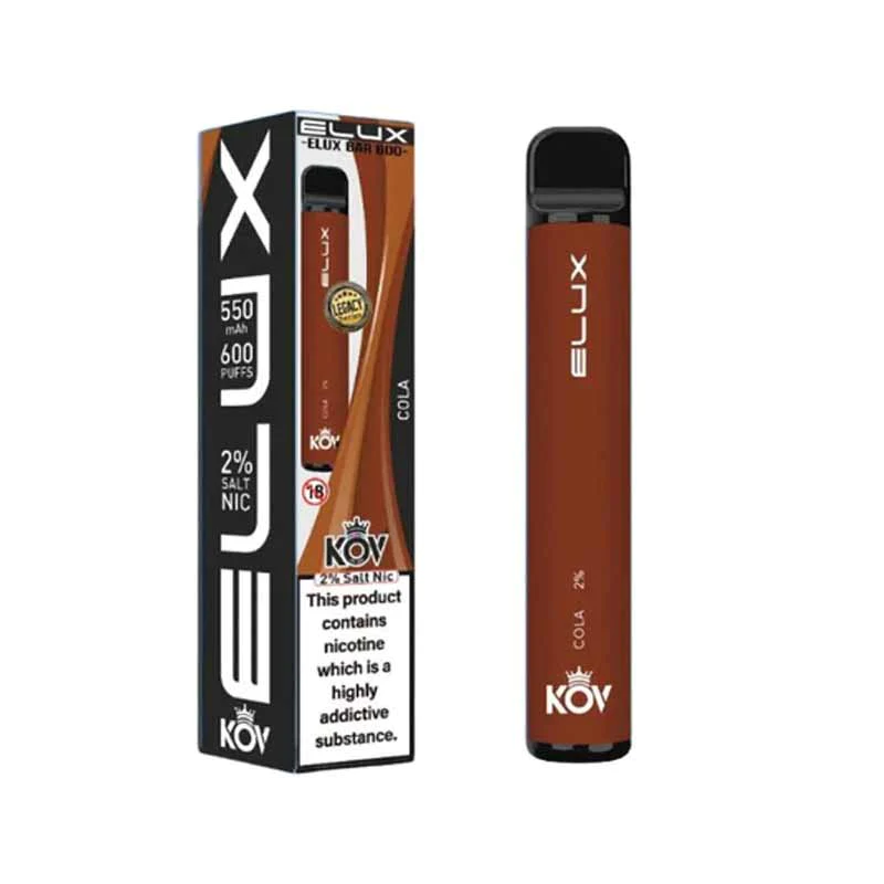  Elux Bar Legacy Series Disposable Vape 600 puffs - 20mg - Cola 