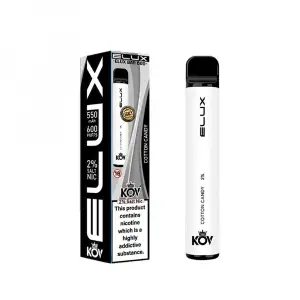 Elux Bar Legacy Series Disposable Vape 600 puffs - 20mg - Cotton Candy