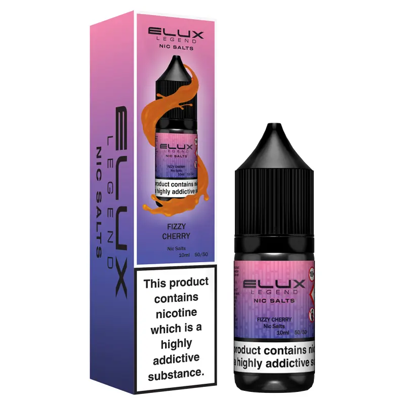 Fizzy Cherry Nic Salt E-Liquid by Elux Legend 10ml