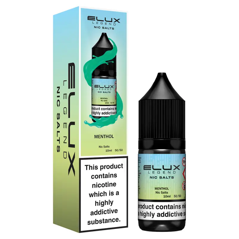 Menthol Nic Salt E-Liquid by Elux Legend 10ml