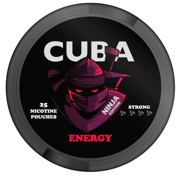 Energy Nicotine Pouches by Cuba Ninja 30mg