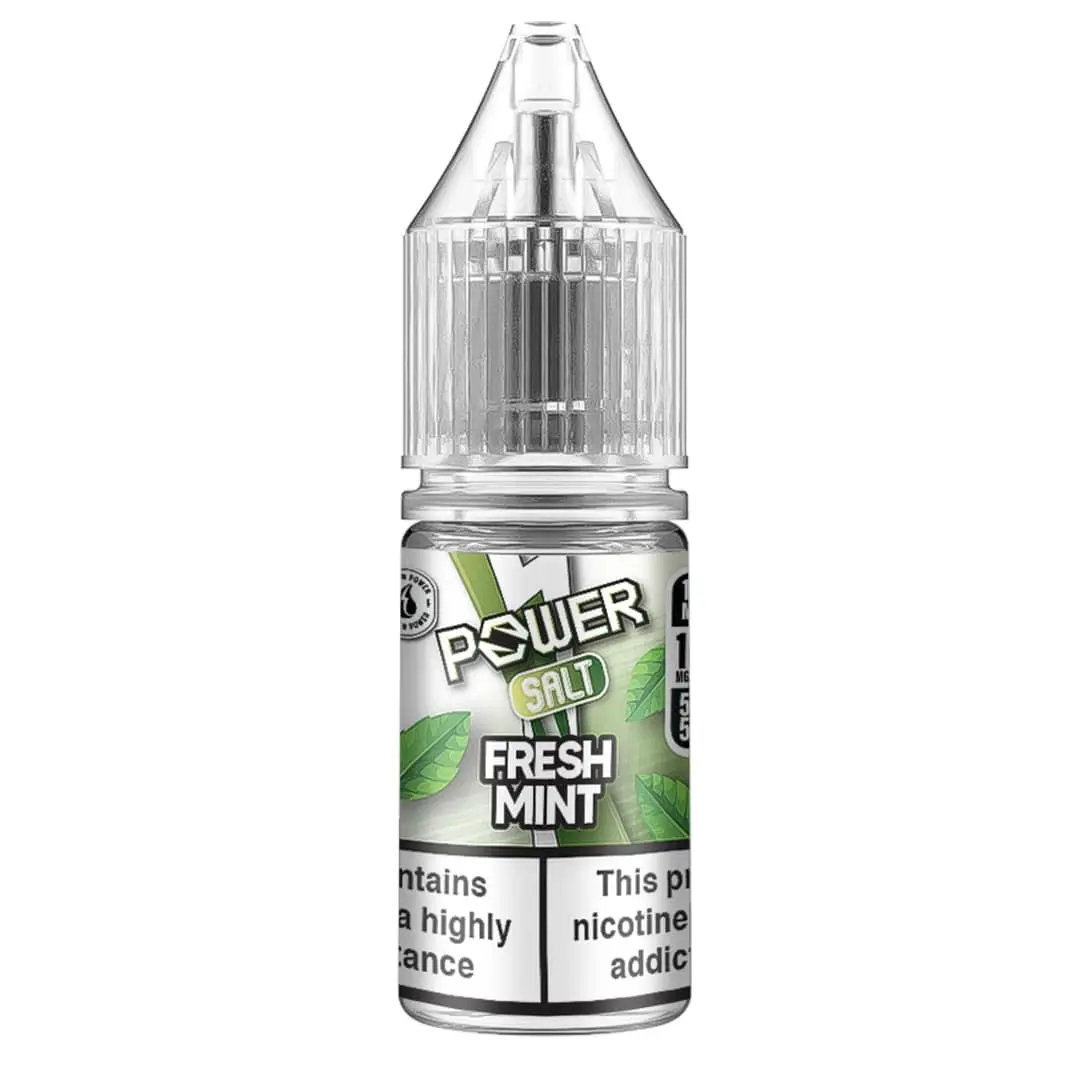 Fresh Mint Nic Salt E-liquid by Power Salt 10ml