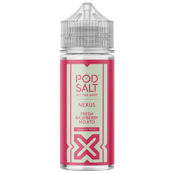 Pod Salt Nexus - Fresh Raspberry Mojito - 100ml