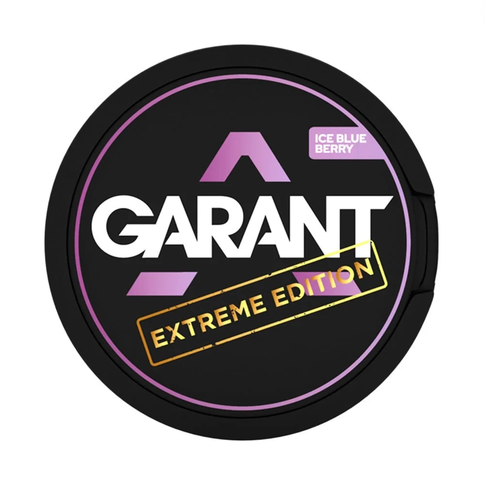  Ice Blueberry Extreme Nicotine Pouches by Garant 50mg/g 