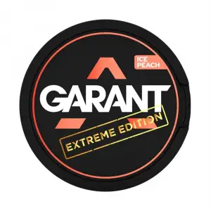 Ice Peach Extreme Nicotine Pouches by Garant 25MG/G