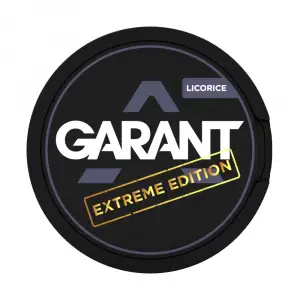 Licorice Extreme Nicotine Pouches by Garant