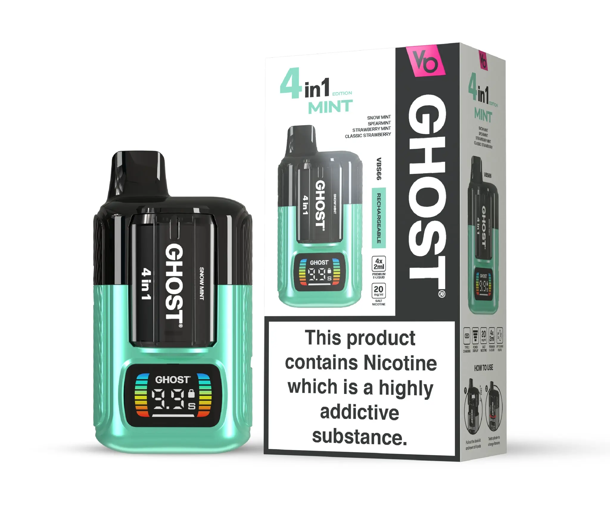 Ghost 4 in 1 Disposable Vape