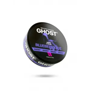Blueberry Ice Nicotine Pouches by Ghost 