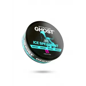 Ice Spearmint Nicotine Pouches by Ghost