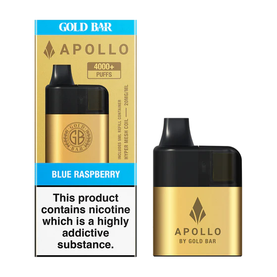  Gold Bar Apollo 20K Disposable Pod Kit 