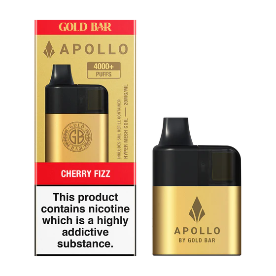 Cherry Fizz Gold Bar Apollo 20K Disposable Pod Kit