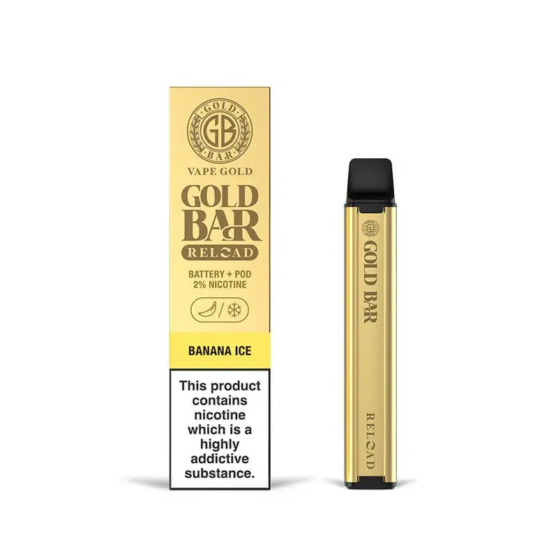  Gold Bar Reload Disposable Pod Kit - Banana Ice 