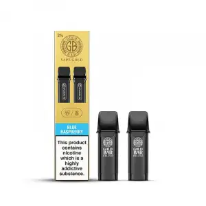 Gold Bar Reload Prefilled Vape Pods - Blue Raspberry