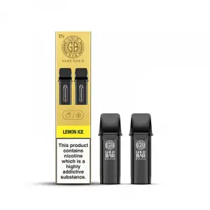 Gold Bar Reload Prefilled Vape Pods - Lemon Ice