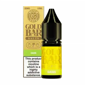 Oasis Nic Salt E-Liquid by Gold Bar 10ml