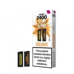 Angel 2400 Prefilled Vape Pods by Vapes Bar - Golden Edition