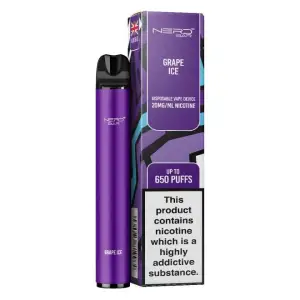 Nerd Bar Disposable Pen - Grape Ice - 20mg (650 Puff)