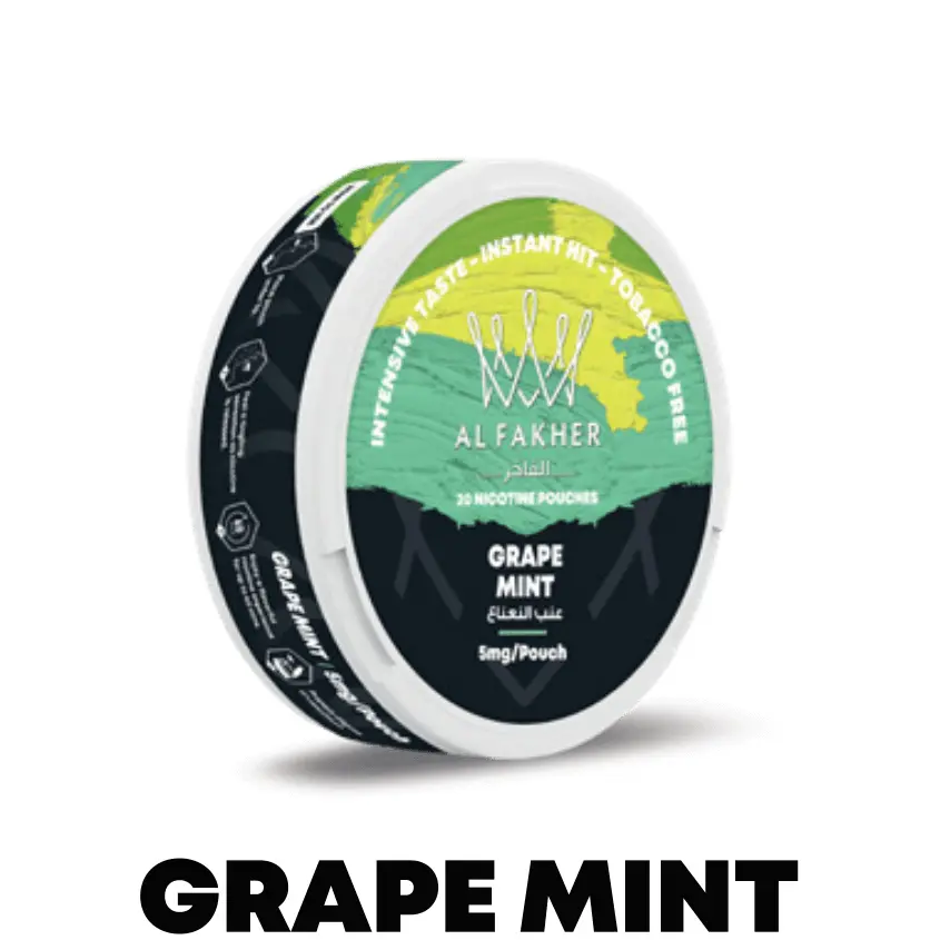 Grape Mint Nicotine Pouches by Al Fakher 20mg