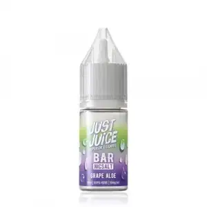 Grape Aloe Nic Salt E-Liquid by Just Juice Bar Salts 10ml