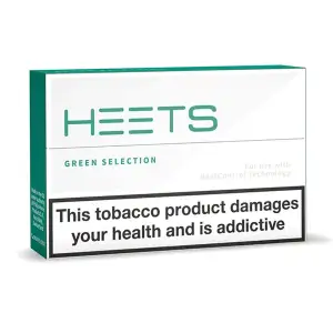 IQOS Heets Tobacco - Pack of 20 Sticks - Green Selection
