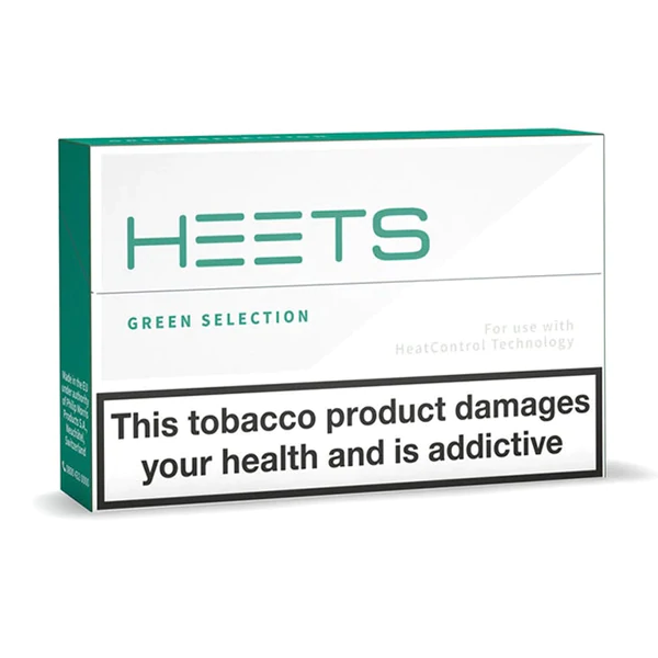 IQOS Heets Tobacco - Pack of 20 Sticks - Green Selection