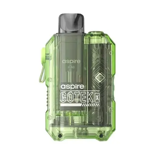 ASPIRE GOTEK X Vape Pod Kit - Translucent Green