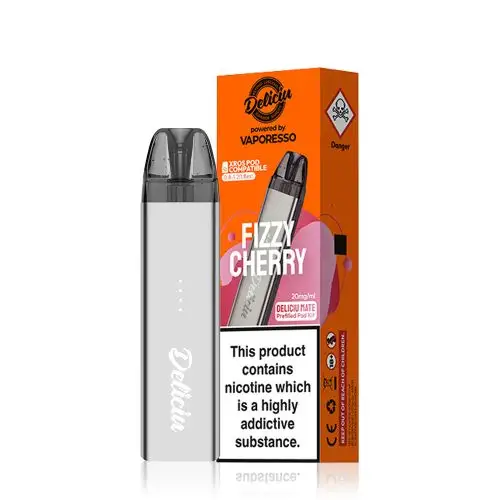 Vaporesso Deliciu Mate Vape Pod Kit | Fizzy Chery(Grey)