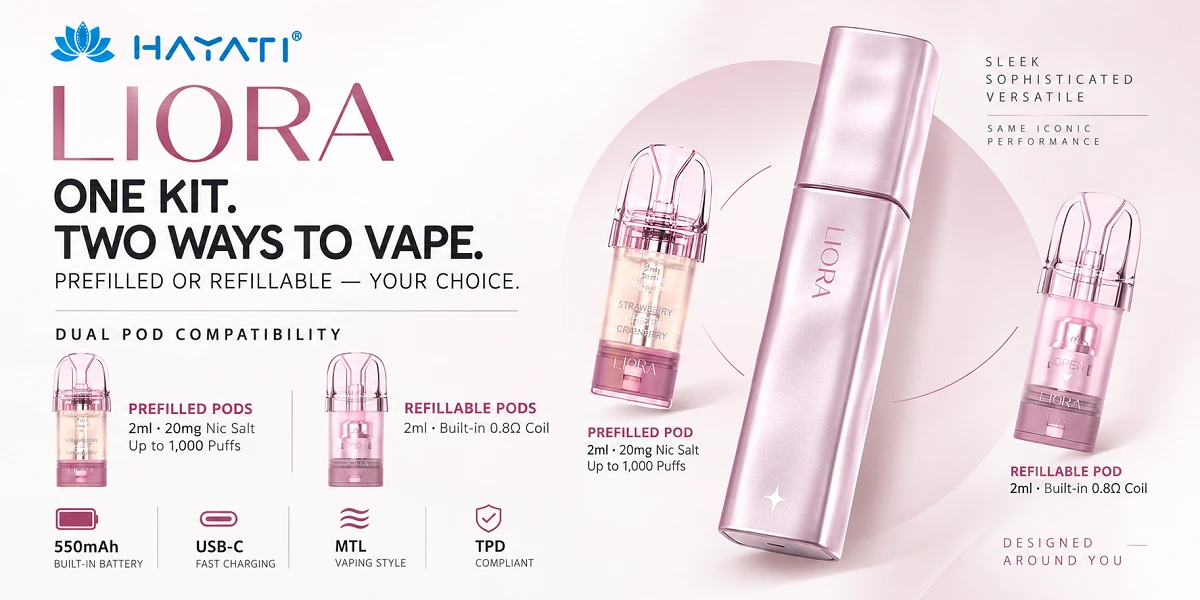 Hayati Liora Pod Kit Overview