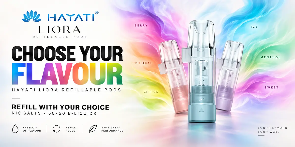 Hayati Liora Refillable Pods Flavour