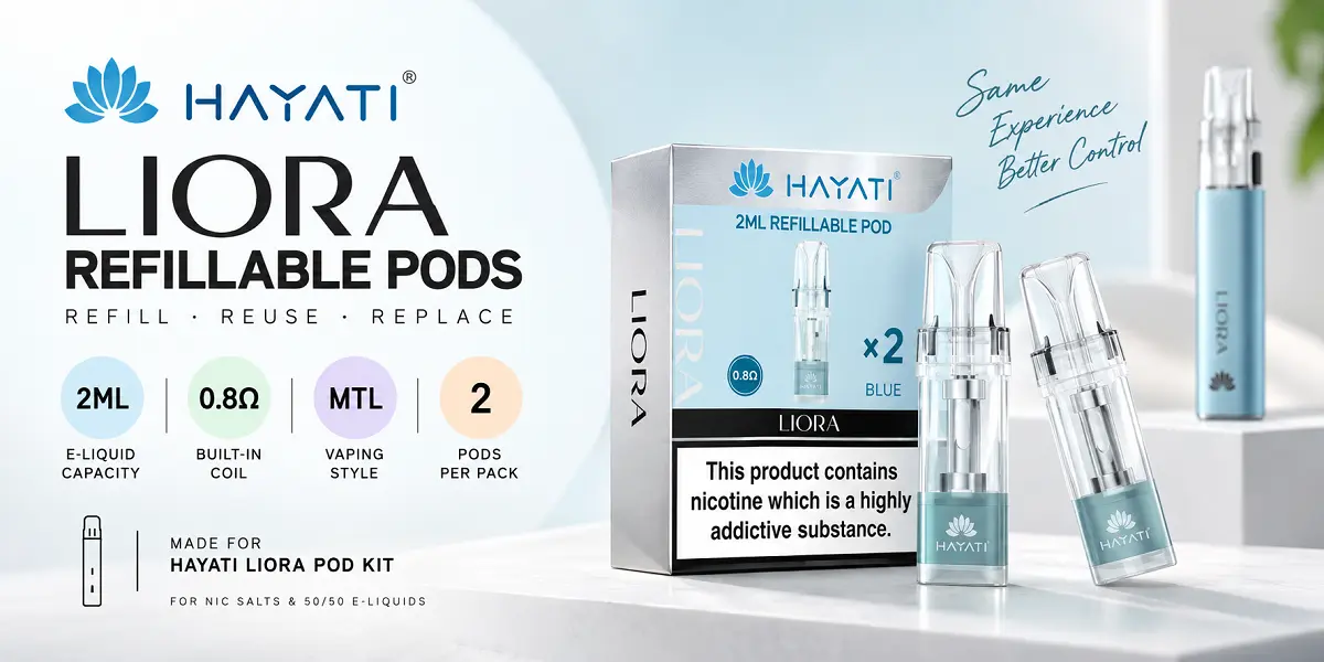 Hayati Liora Refillable Pods Overview