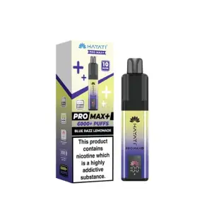 Hayati Pro Max Plus  - 10mg | Blue Razz Lemonade