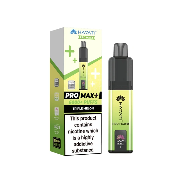 Hayati Pro Max Plus 6000 - 20mg | Triple Melon