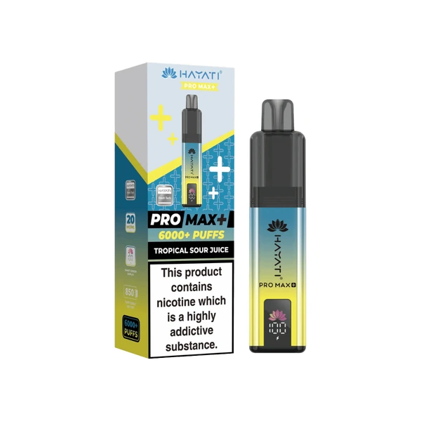 Hayati Pro Max Plus 6000 - 20mg | Tropical Sour Juice