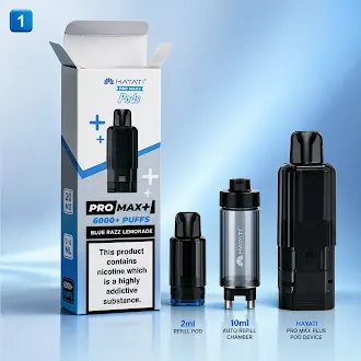 Unboxing Hayati Pro Max Plus Pods with 2ml refill pod and 10ml auto refill chamber setup
