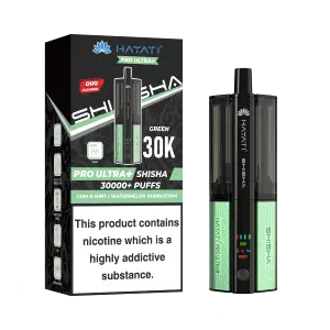 Hayati Pro Ultra Plus Shisha 30K Gum & Mint Watermelon Bubblegum