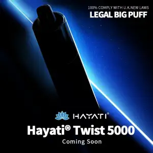 Hayati Twist 5000 Disposable Pod Kit