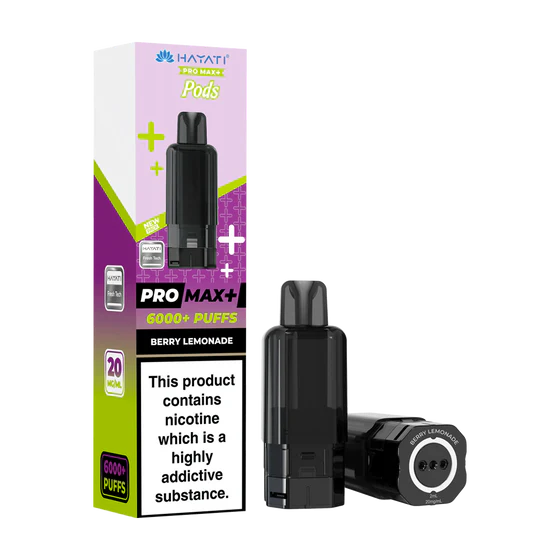  Hayati Pro Max Plus Pods - 20mg | Berry Lemonade